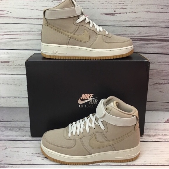 khaki air force 1 high